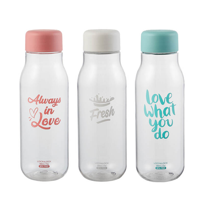 Bình Đựng Nước LocknLock 500ml - 3 Màu (Xanh Dương, Hồng, Trắng) - HAP654 image number null